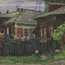 Мини-выставка картин Юрия Рыбьякова в Литературно-краеведческом центре