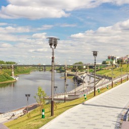 Набережная реки Туры