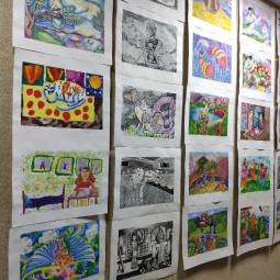 Выставка «Японские мотивы. Дети рисуют Японию»