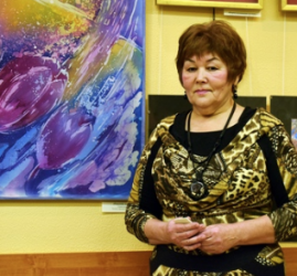 Выставка художницы Альфеи Мухаметовой