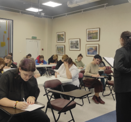 Образовательная акция «Тотальный диктант» на площадках городских библиотек Тюмени