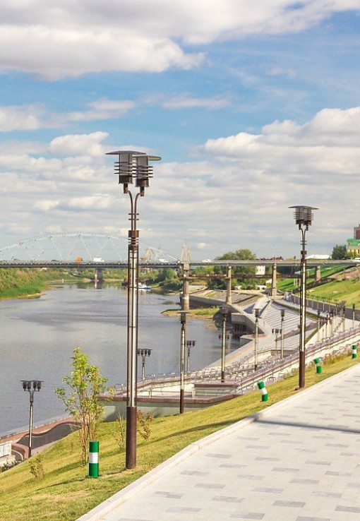 Набережная реки Туры