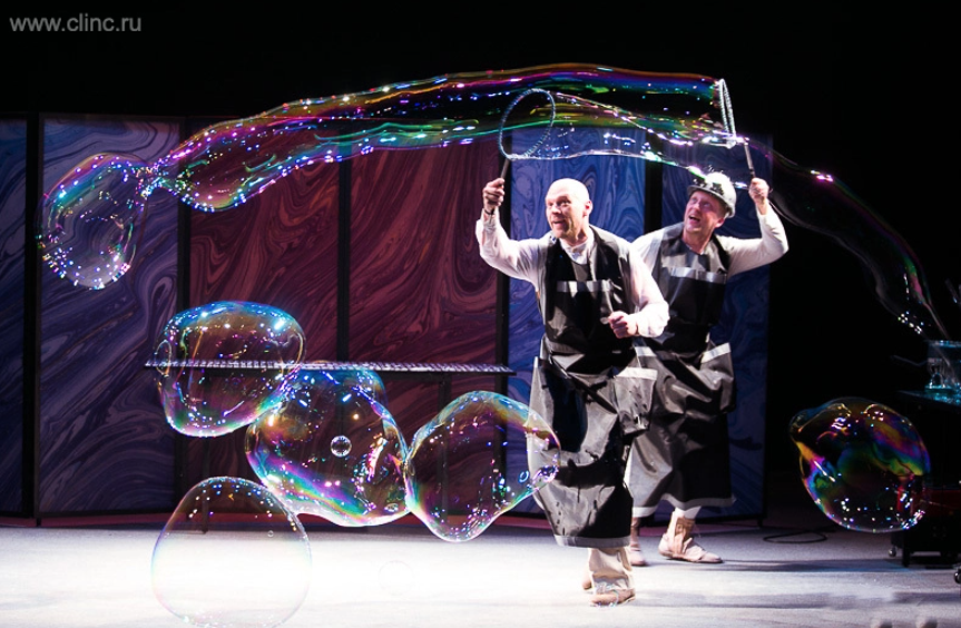 Легендарное шоу мыльных пузырей в Тюмени