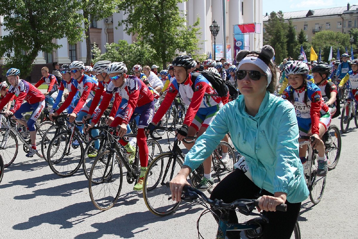 Всероссийский велопарад в Тюмени 2018
